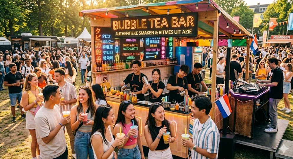 Bubble tea bar photo